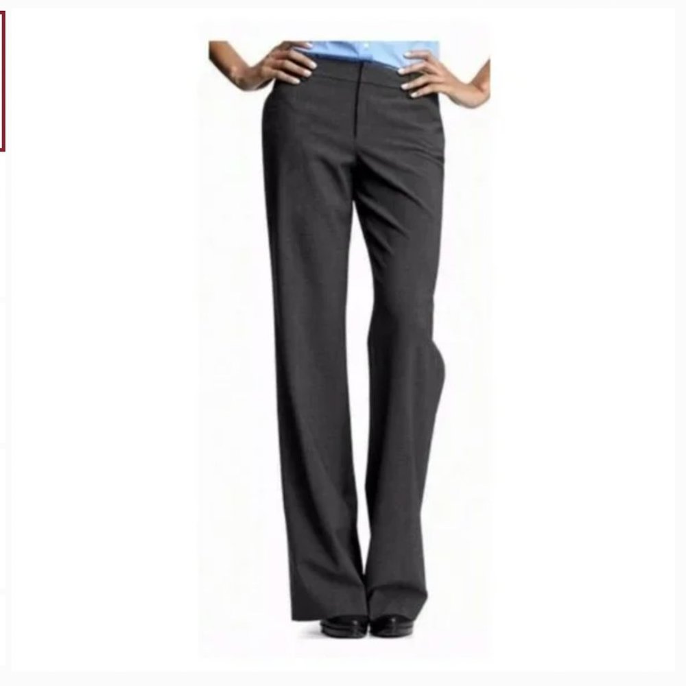 GAP Perfect Trouser Pants Charcoal Grey Size 0